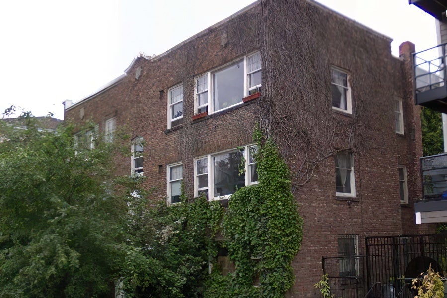 A photo of studio building in 1975.