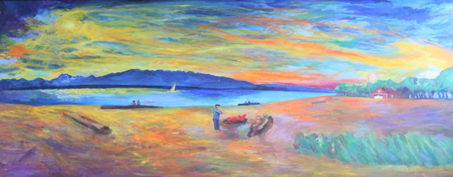 Golden Gardens, Seattle - 2000 by Joe Reno