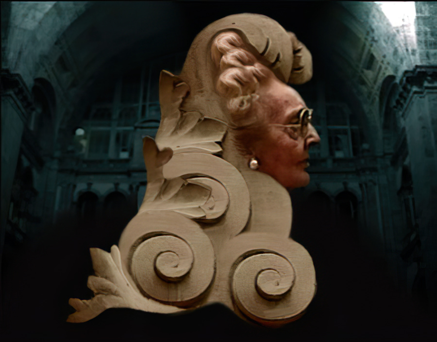 A digital collage.