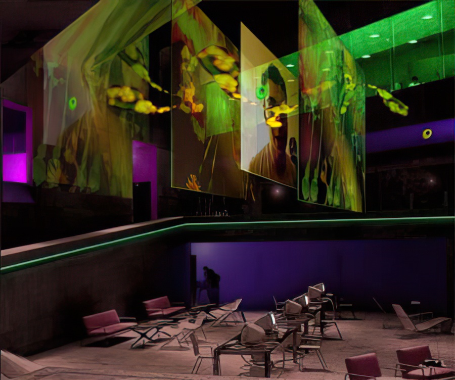A proposal for the snarg installation at the Museo Rufino Tamayo, Mexico City.
