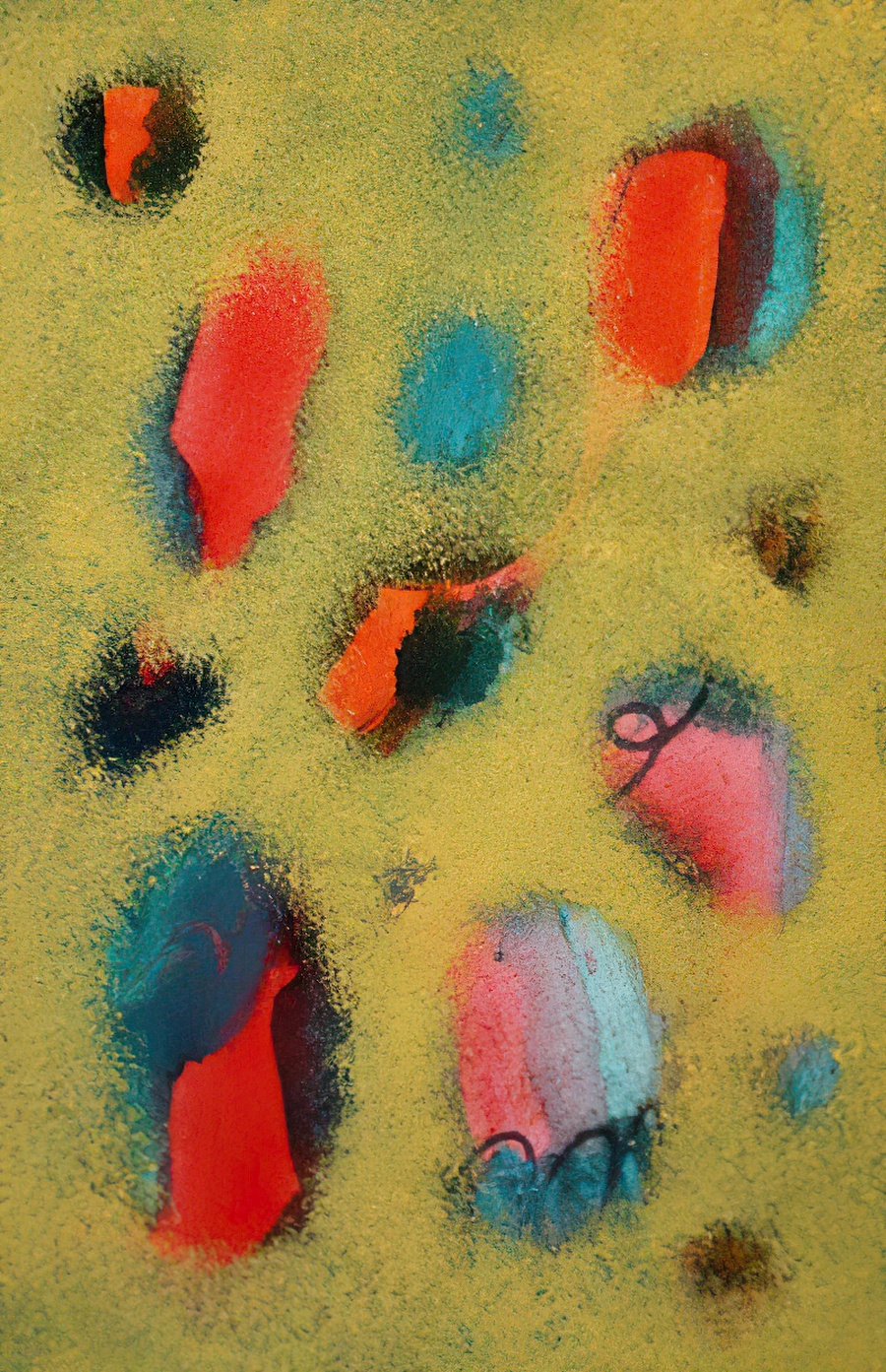 An abstract painting.
