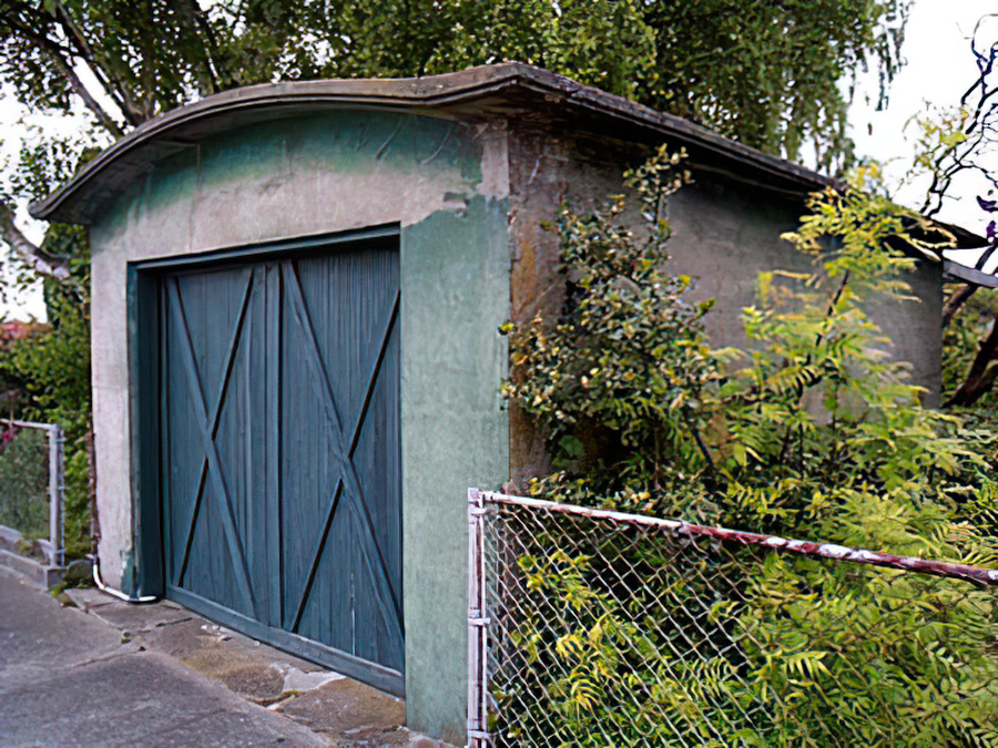 The garage known as the The Bunker.
