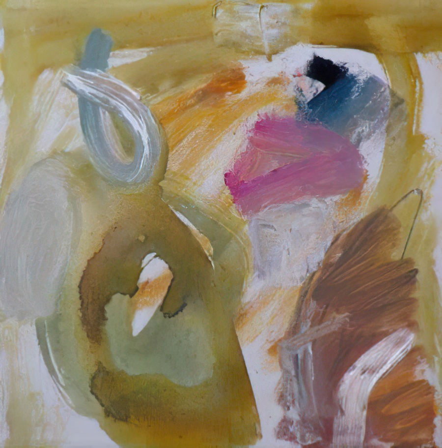 An oil painting.